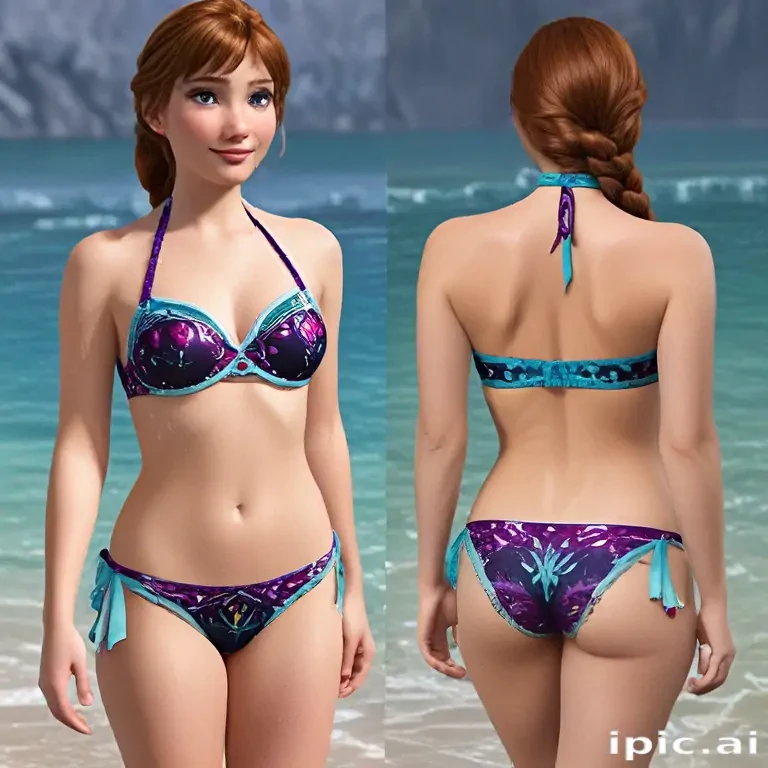 frozen anna bikini
