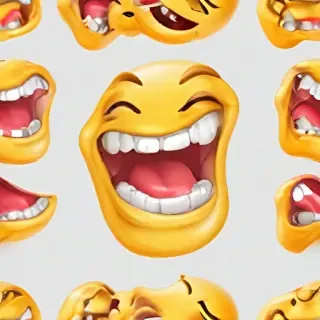 laugh emoji transparent