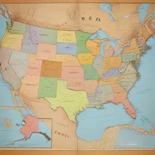 mapa usa