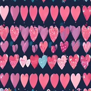 cute heart backgrounds