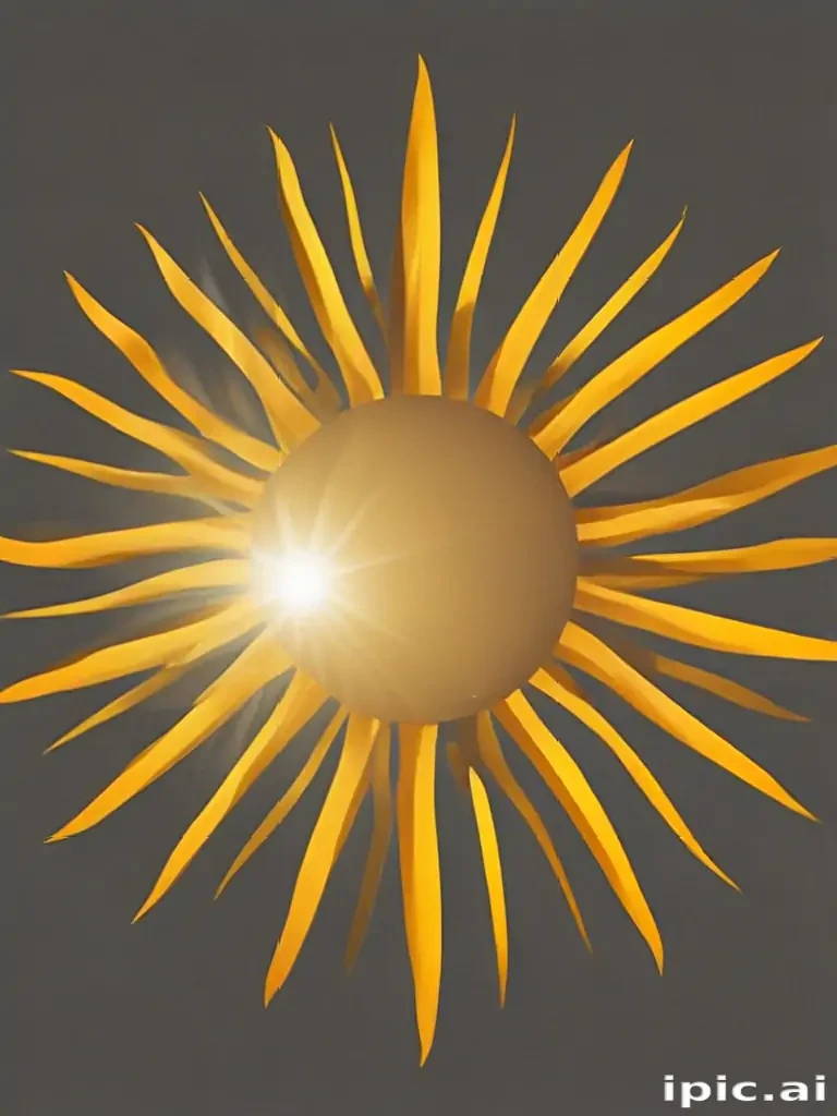 sun clipart transparent background