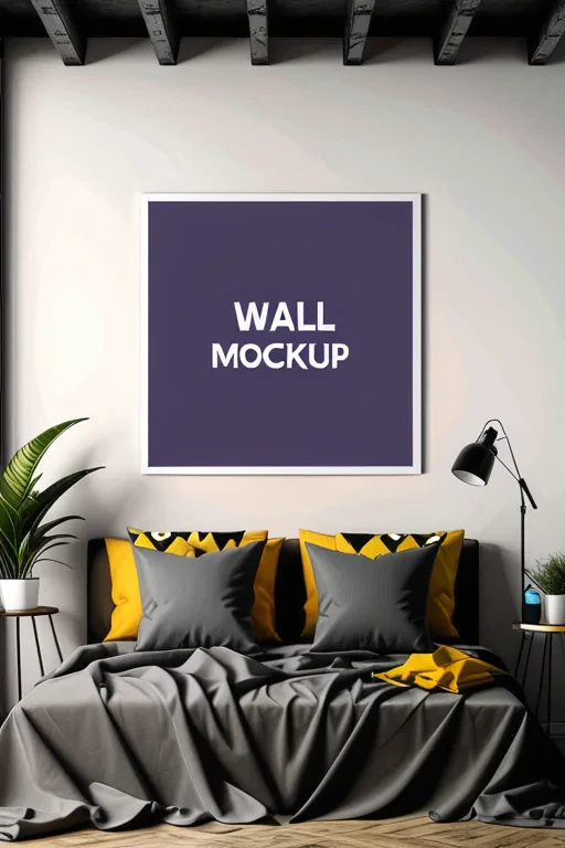 wall art mockup