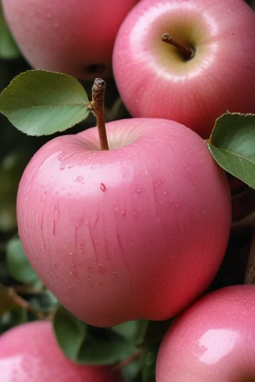 pink apple wallpaper