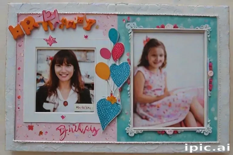 birthday frame