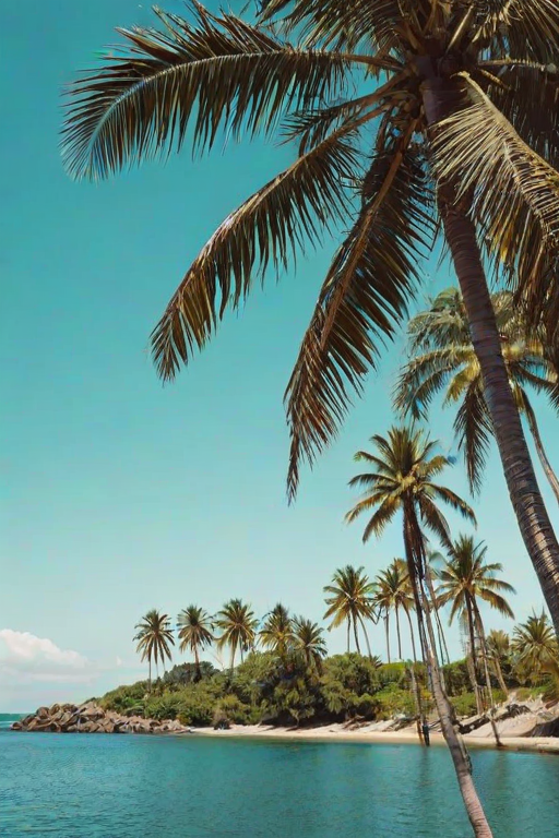 palm trees background