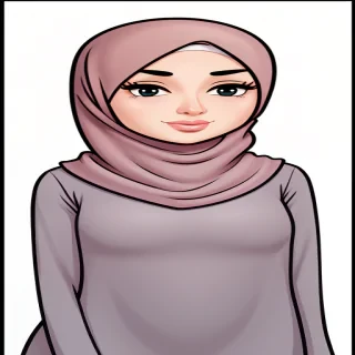 hijab cartoon