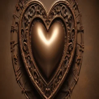 brown heart