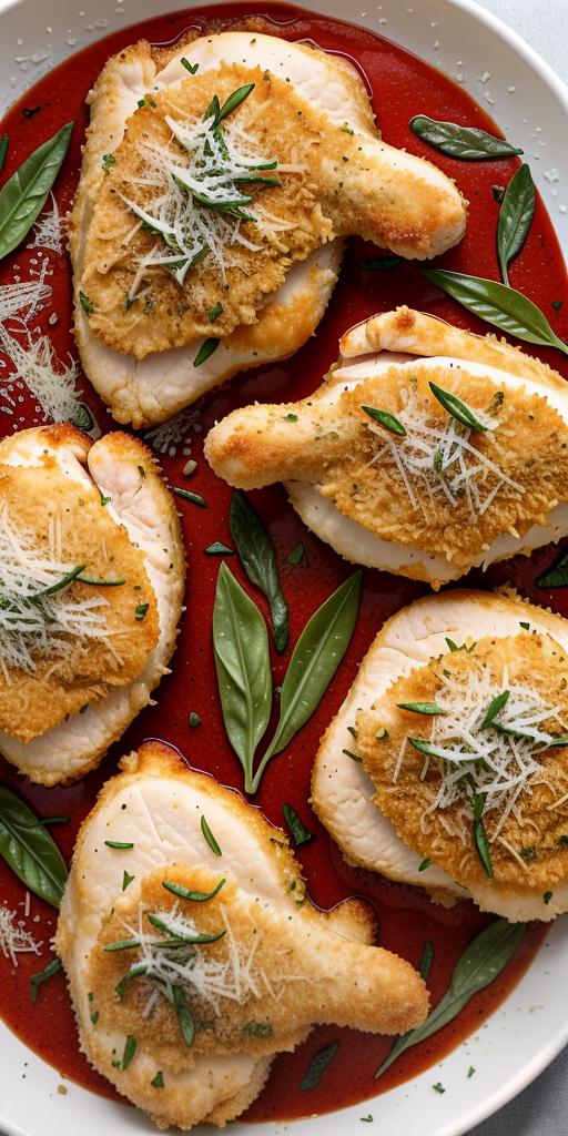 what goes well with parmesan chicken