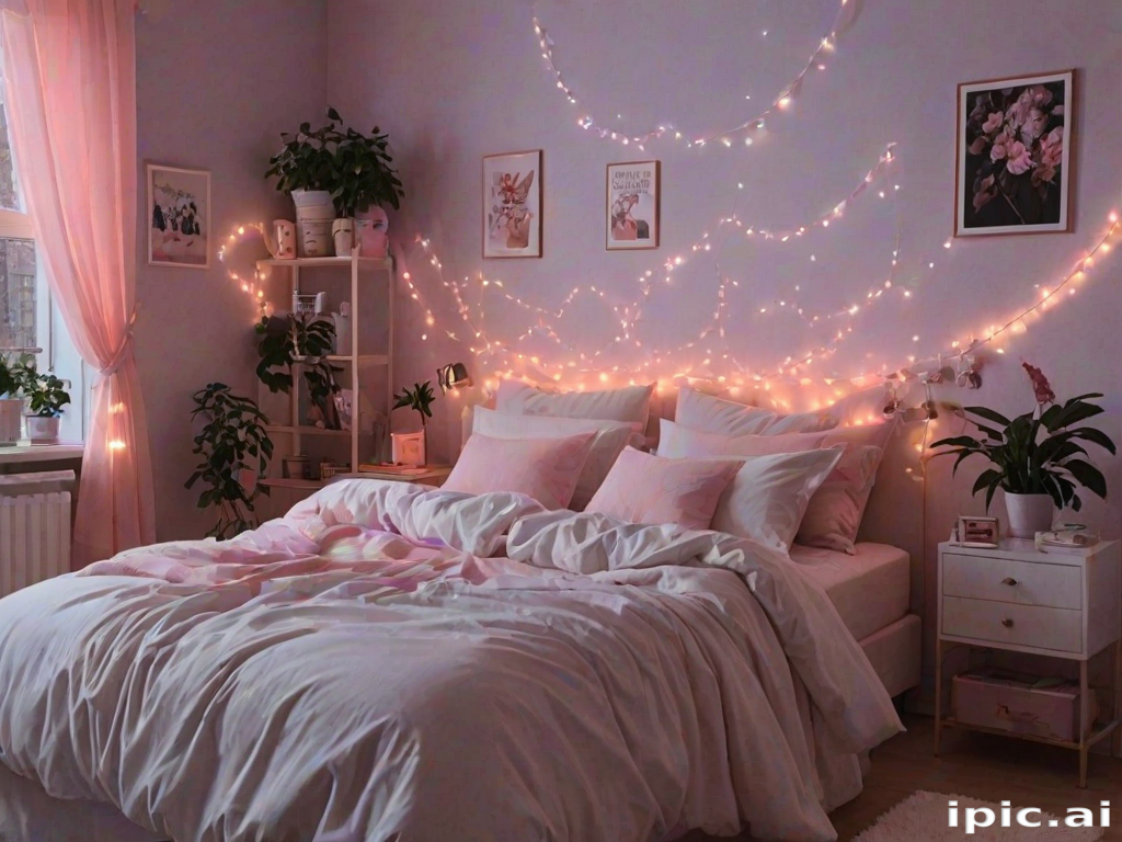 aesthetic bedroom background