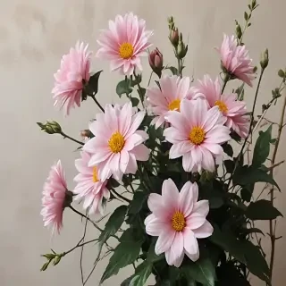 aesthetic flower painting