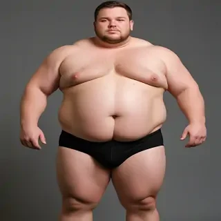 fat man black