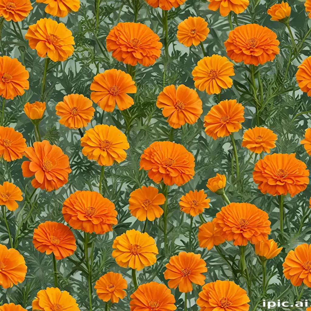 marigolds transparent