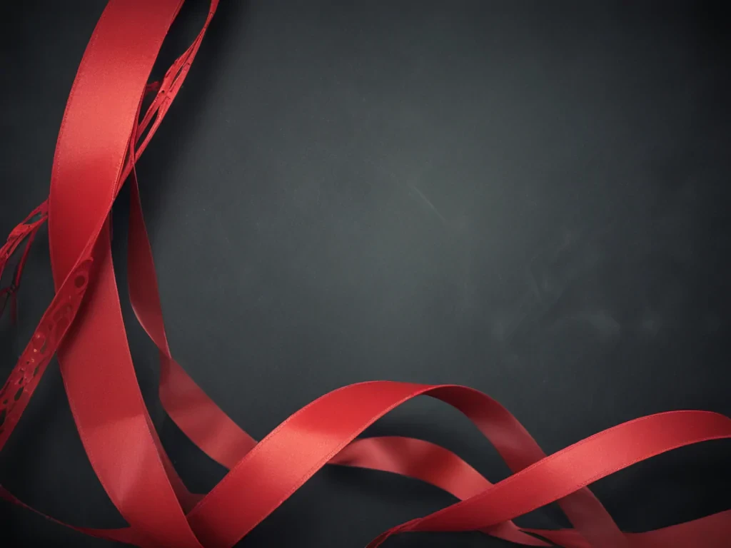 ribbon background