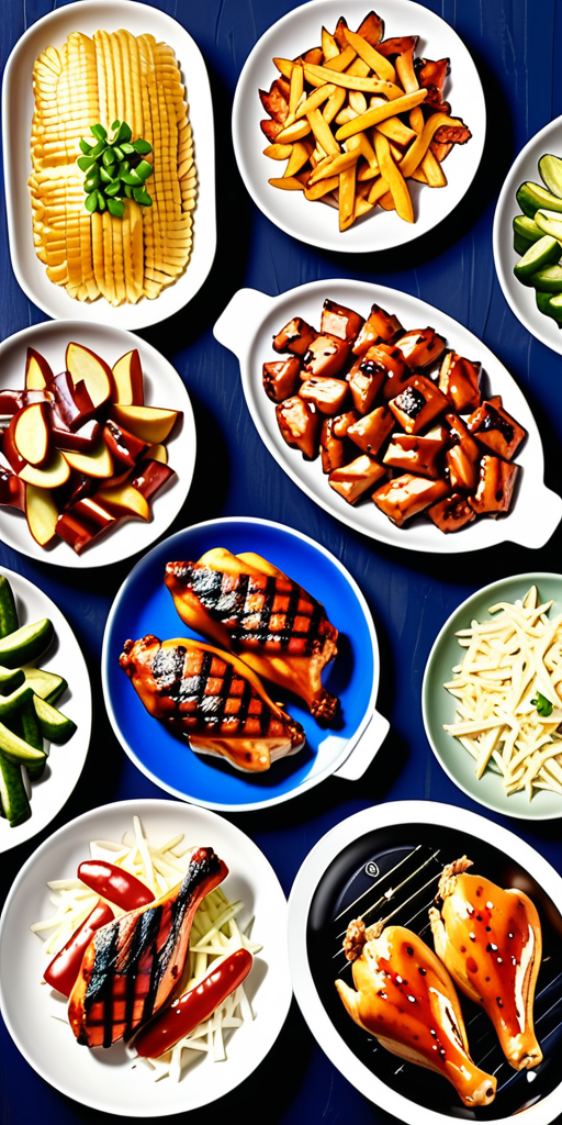 side dishes with barbeque chicken