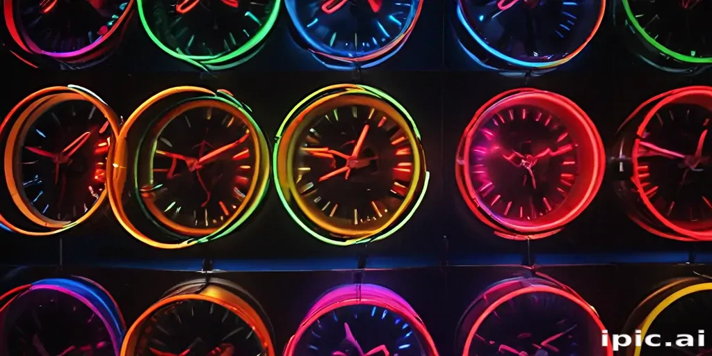neon colors
