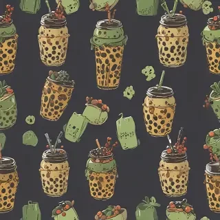 boba background