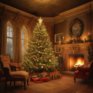 vintage christmas image