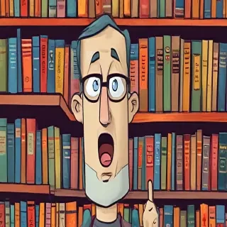 book cartoon image