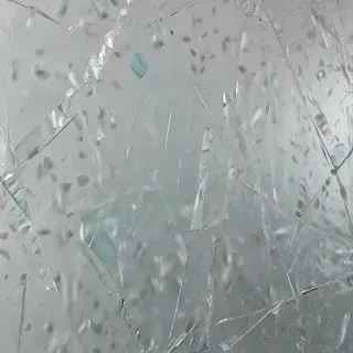 broken glass overlay