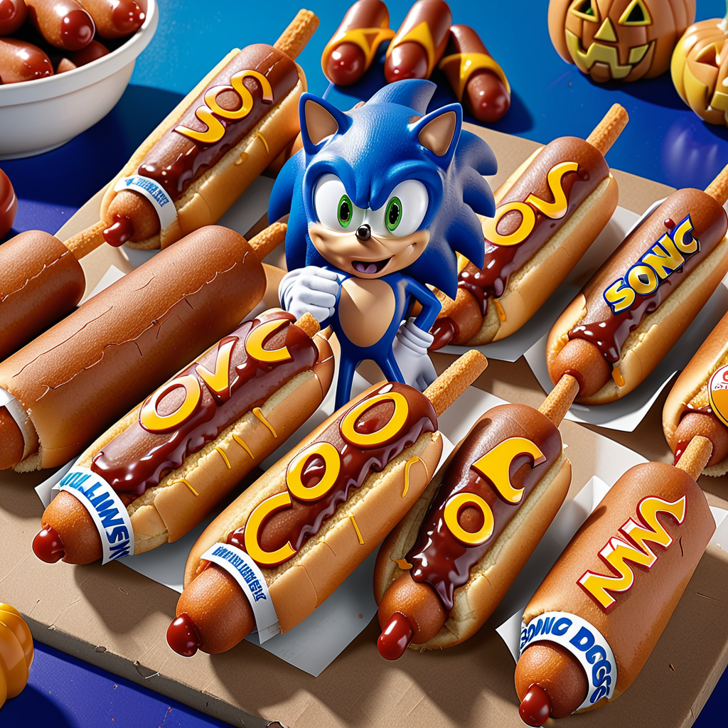 sonic corn dogs halloween 2023