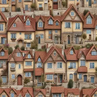 background of a house