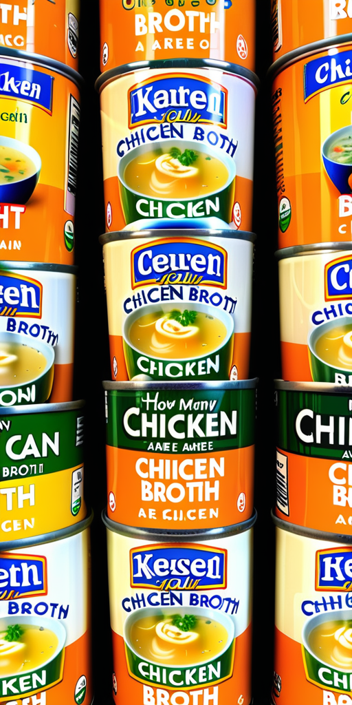 how many cups of chicken broth are in a can