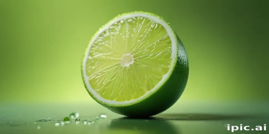 lime green background