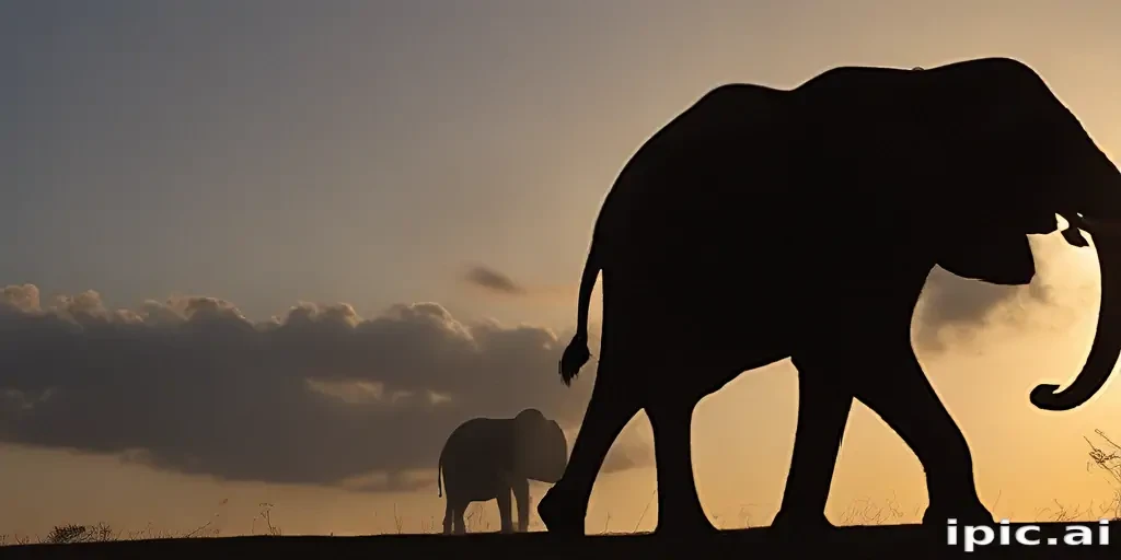 elephant silhouette
