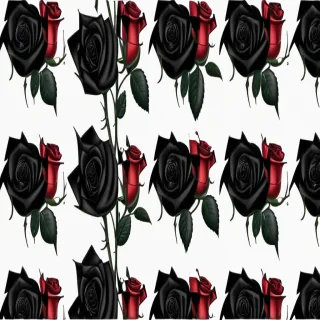 aesthetic black rose wallpaper