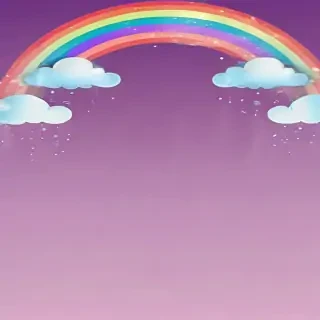 transparent background rainbow clipart