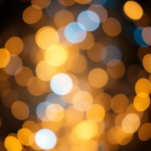 create a vibrant bokeh background with golden and blue light particles softly illuminated, using a DSLR camera, f/2.8 aperture, 50mm lens, in a close-up view, at ISO 200 for enhanced clarity and depth.