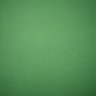 green background