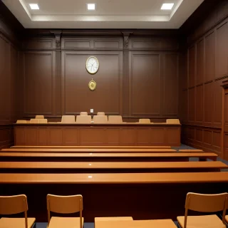 court room background