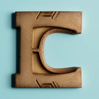 letter e