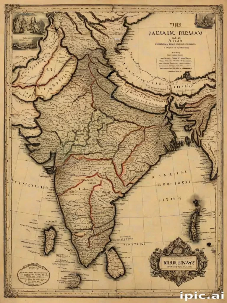 map of india