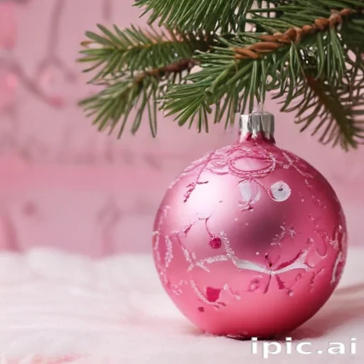 cute pink christmas wallpaper