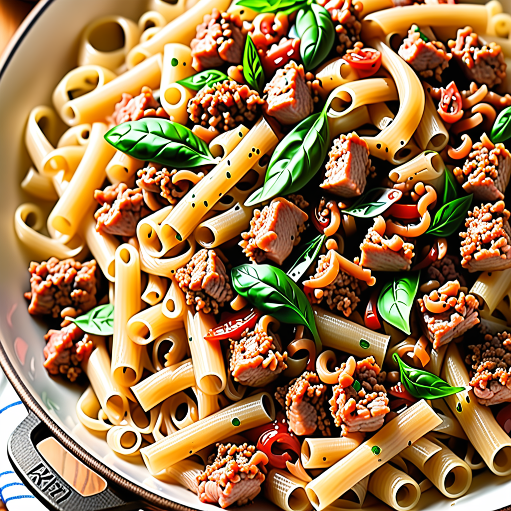 ground pork and pasta recipes