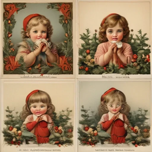 free printable vintage christmas images