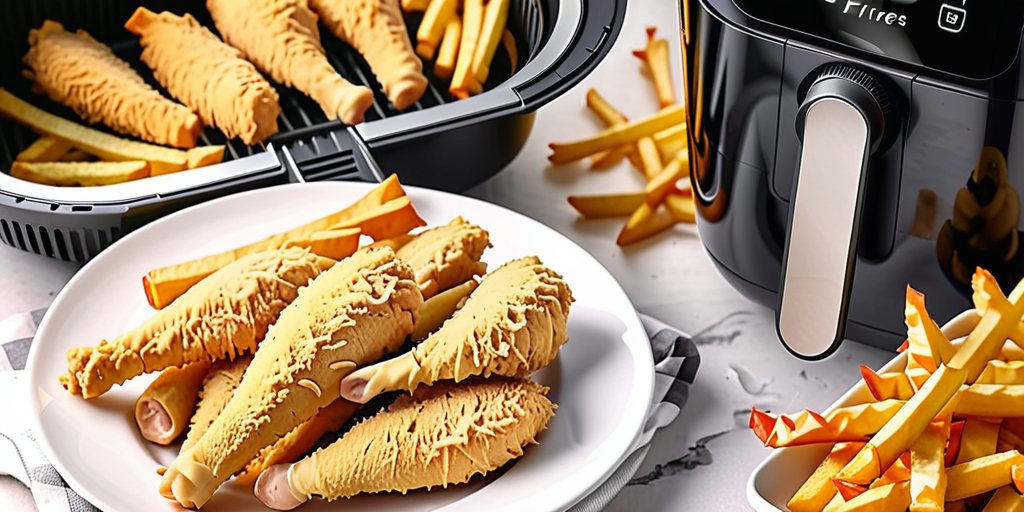 how long to cook frozen chicken fries in air fryer