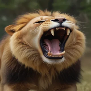 lion roar png