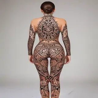 back round design