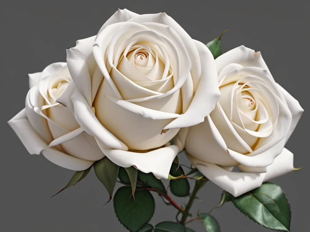 white roses png