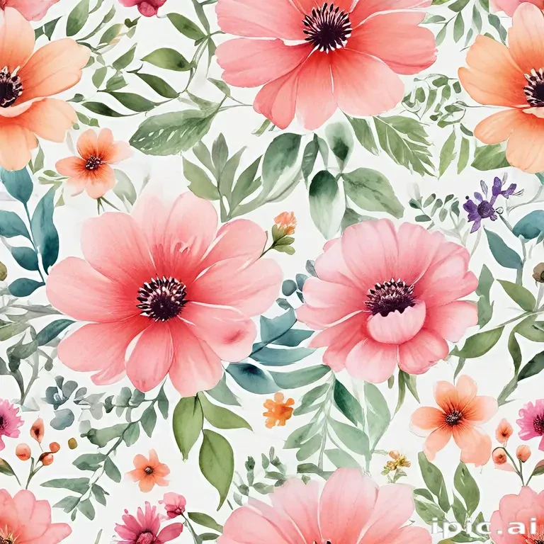 watercolor flowers png