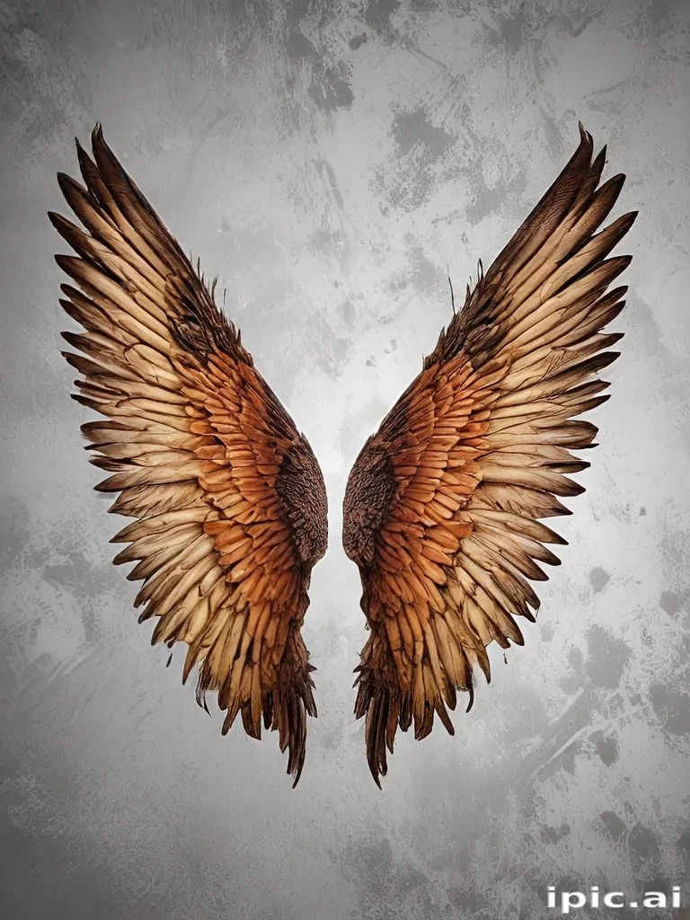 wings with background