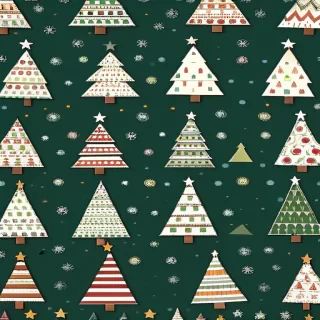 christmas tree wall paper