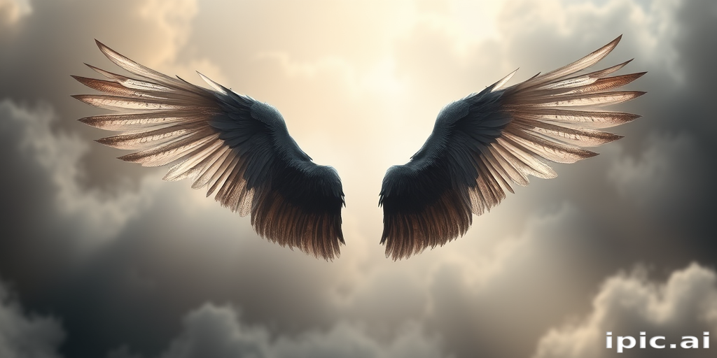 wings with background