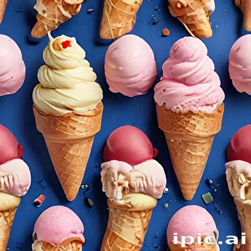 ice cream background