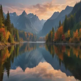 background lake