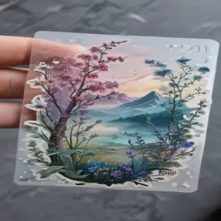 transparent aesthetic stickers