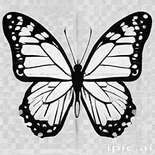 butterfly png outline